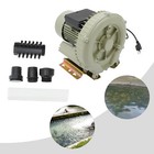 Industrial Fish Pond Tank Aquarium Hydroponics Air Pump Blower Oxygen Aerator Us