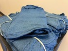 1500 Pieces New Blue Industrial Shop Rags Cleaning Towels 14x14 Inch