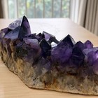 7 4lb A large Natural Amethyst Cluster Crystal Geode Specimen Healing Display