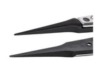 Ideal-tek 5cfr sa 1 - Plastic Replaceable Tip Tweezers  Carbon Fiber  Sharp Tip 
