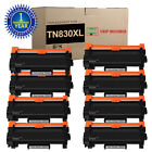 Tn830xl High Yield Toner Use With Brother 830 Xl Hl-l2405w 2420d Mfc-l2820dw Lot