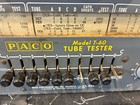 Vintage Paco Tube Tester Model T-60
