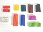 Cuisenaire Plastic Rods Math Help Set 74 Pack Learning Home Schooling Resources
