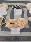 Lot Of Vintage Lace  Sewing Trims   23  Yards   Passementerie  Rococo  Bobbin 