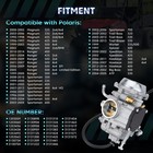 Carburetor W fuel Pump   Air Filter For Polaris Sportsman 500 4x4 01-05 10-12