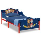 Kids Paw Patrol 3d Toddler Bed Blue Plastic Safe Sleeping For Little Boys Girls