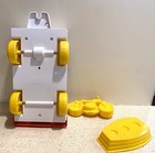 Vintage 70s Hasbro Weebles Lot Boat Car Motorcycle   3 Figures