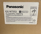 Panasonic Kx-nt553 Ip Proprietary Telephone Single Line W  Led Screen