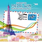 Singapore 2024 Celebrate Medal Win In Paris Paralympics  boccia  Slogan Die Date