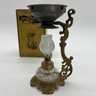 Vapo-cresolene Medical Oil Lamp Vaporizer With Original Box Vtg Antique