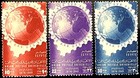 Egypt Stamps-1949-a-upu Universal Postal Union Anniv-mint-complete-scott 348 350