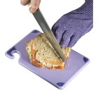 San Jamar Saf-t-grip Plastic Cutting Board Safety Hook 6  X 9 x0 375  Purple P32