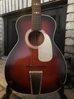 Vintage Super Clean Silvertone Sears Roebuck Kay Parlor Guitar Original Case Wow