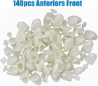 120 Pieces Fake Tooth Cap Crown Veneers Front Anterior And Molar Posterior