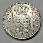 1805 Mo Mexico Silver 8 Reales Carolus Iv Better Grade Spanish Colonial  w227