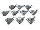 Qty 17 Ventline 555 Steel Hvac Damper Quadrant  1 2  Rods   Ventline 560 Handle