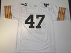 Unsigned Custom Sewn Stitched Mel Blount White Jersey - M  L  Xl  2xl  3xl