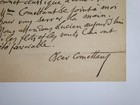 Comettant Oscar - Autographed Letter Signed To Mr Parmentier  Sonnet  1894