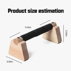 1 Pair Wooden Push Up Bar for Home Parallettes Bars calisthenics Bars