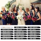 Snsowed 18 Pack Bachelorette Party Sashes  Bride Tribe Funny Bridesmaid Sash    