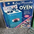 Vintage Suzy Homemaker Oven 1960s Toy Stove Working Missing Face Name Plate