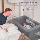 Travel Pack And Play With Bassinet   Mattress  Portable Baby Bed