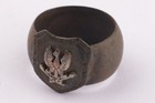 Poland Ring Trench Art Badge Ww2 Polish Eagle Wwii Box Case Coat Of Arms Ww1 Arm