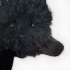 Extremely Rare Ty Classic Black Cat Red Bow Ribbon Plush Toy 1987  1st Gen  1965