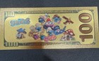 Gold Foils Smurfs - Set Of 5 Foils -  100