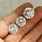Gra Certified Loose Moissanite Round Stones D Vvs1 All Sizes