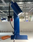 Ikea Flottilj Desk Table Lamp Modern Steel  no Bulb   Blue 11  X 6  - New