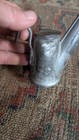 Antique Early Primitive Metal Tin Miners Oil Lamp Star Grier Pa 3 75 