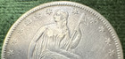 1841-o Seated Liberty Half Dollar 401 000 Mintage Extra Fine Plus Details