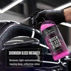 Car Detailer Kit     Clay Bar Lube  High Gloss Detail Spray Wax Quick Cleaner Set