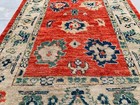 Hand Knotted Veg-dye Chobi  Afghan Wool  Traditional Area Rug 3x4 Ft