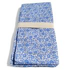 J  Crew Floral Napkins In Liberty Fabrics Blue   White Set Of 4