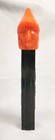 Rare Htf Vintage 1950 s Pez Dispenser Witch Orange Black  W no Feet - Austria Vg