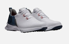 Footjoy Fuel Men s Golf Shoes 55441 Waterproof Spikes White blue