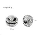 Jack Skellington Crystal Earrings - Nightmare Before Christmas