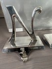 Pottery Barn Silver Plated Noel Christmas Stocking Holders 4 Pieces Polished