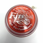 Vtg 90s Yomega Fireball Yo-yo Pat  No  4 895 547 High Performance Red Clear Guc