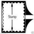 Uni-safe Scott Prinz Split-back G 50x31 Mm - 45 Black Precut Stamp Mounts  4 50
