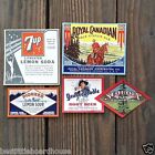 100 Diff Hoardhouse Soda Bottle Labels 1890s-1950s Unused Label Collection Lot