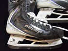 Acciari Bauer Flylite Penguins Pro Stock Game Worn Hockey Skates Size 9 5 Da