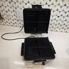 Ge General Electric A2g48t Waffle Maker Grill Iron Baker Chrome Tested Vintage