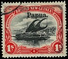  british New Guinea  1906 07 Large   Small Papua Overprints Lakatoi   Sg  Cv  230