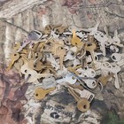 Lot Of Vintage Keys Car Keys  House  Master Lock Flat Keys 100 Piece Craft Art  