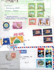 Middle East 1940s 1980s Collection Of 22 Covers Saudi Arabia Iraq Uaf Bahrain