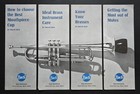 Vincent Bach Art Trumpet Playing 1969 Htf Brass Instruments Quality 1961 Vintage