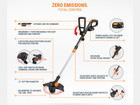 Worx Wg170 2 Gt 20v Powershare Cordlesstrimmer edger   60 Min Quick Charger